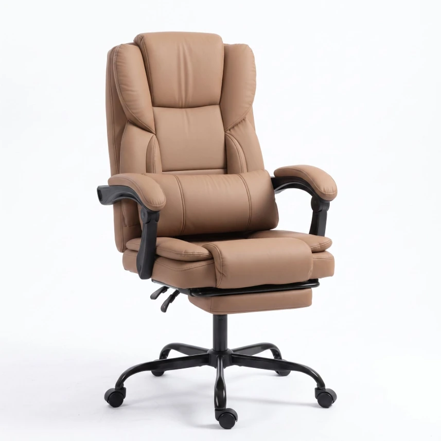 Fauteuil de bureau en cuir Verona