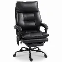 Fauteuil de bureau en cuir Torino