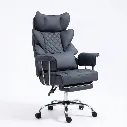 Fauteuil de bureau en cuir Bellagio